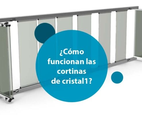 Cómo funcionan las cortinas de cristal