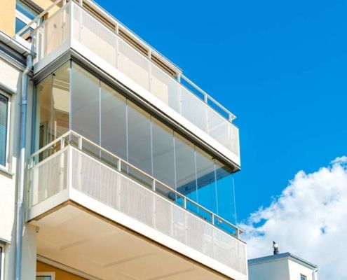 Cortinas de cristal para Balcones