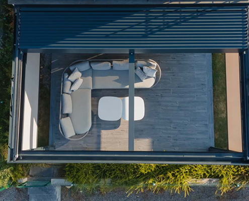 Pérgola Bioclimática Retráctil