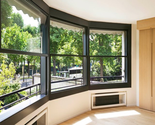 Guillotina de cristal Vertiflex Up.