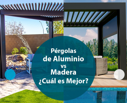 Pérgolas de Aluminio vs. Madera ¿Cuál es Mejor?