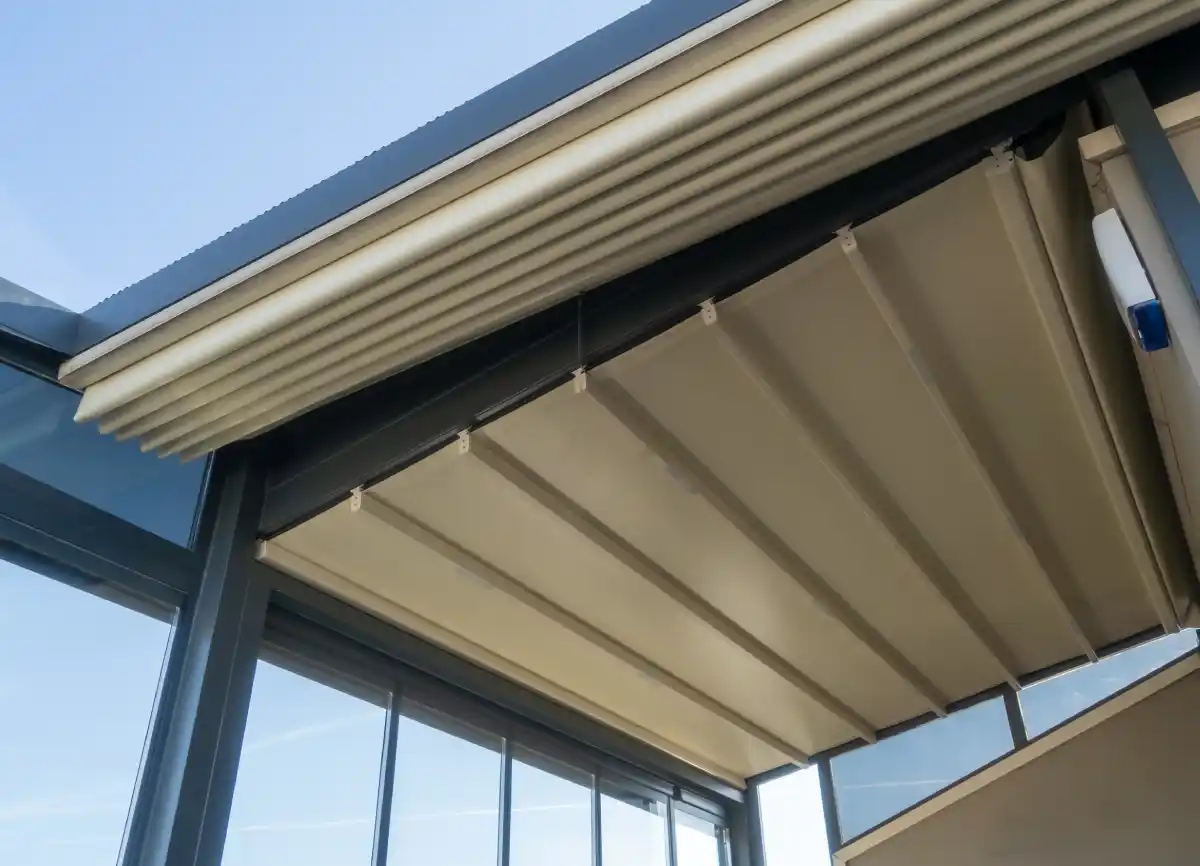 pergola lona tensada