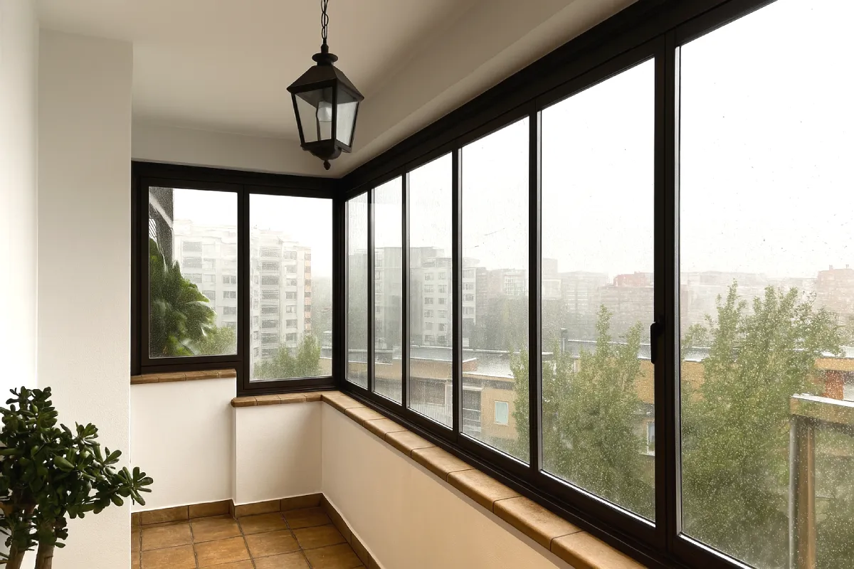Cortinas de Cristal con Cámara de Aire