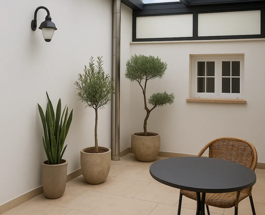 cerrar patio interior