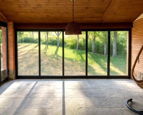 Cortinas de Cristal con Cámara de Aire