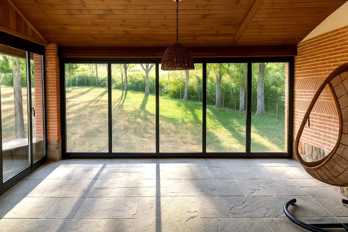 Cortinas de Cristal con Cámara de Aire