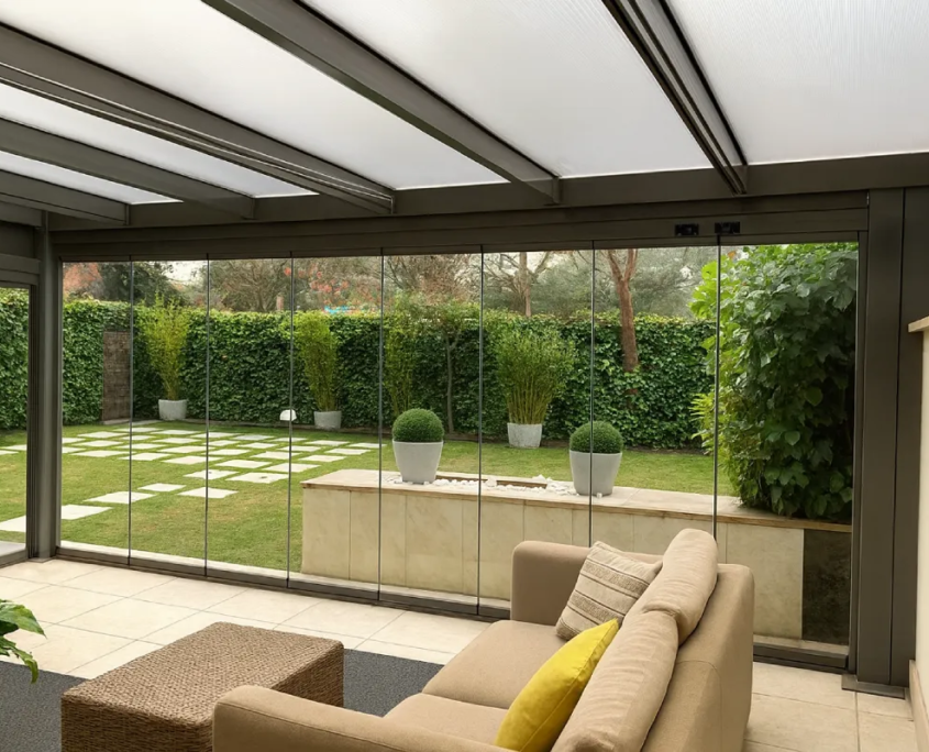 techo fijo policarbonato