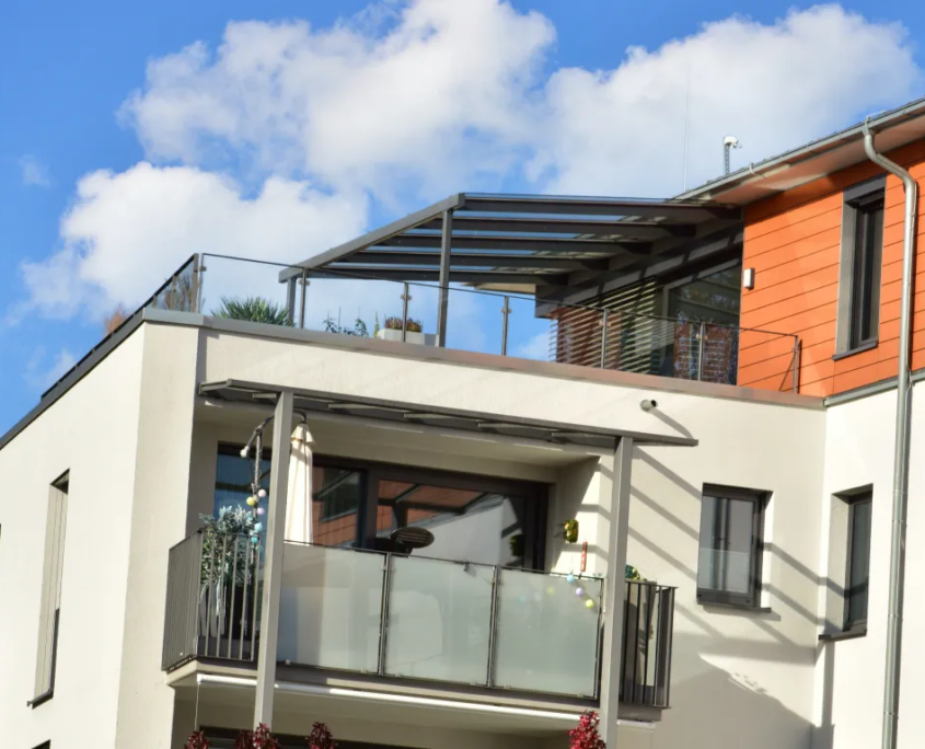 techo vidrio terraza ático