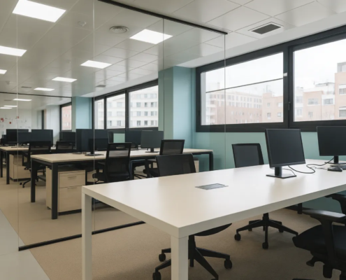 separación coworking