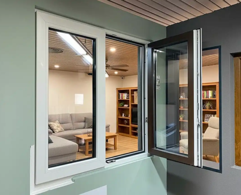 ventanas de PVC batiente