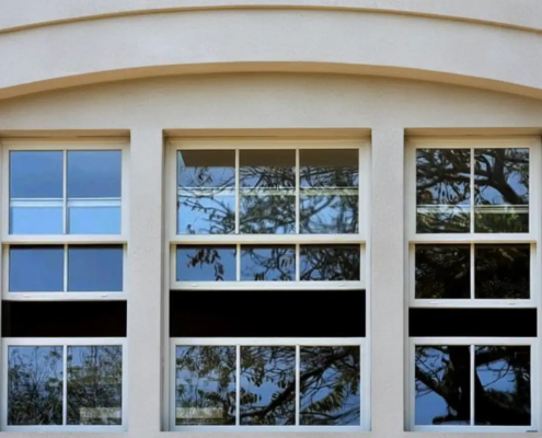 ventanas de PVC de guillotina