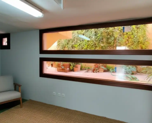 ventanas de PVC fijos