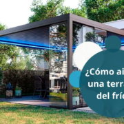 Cómo aislar una terraza del frio