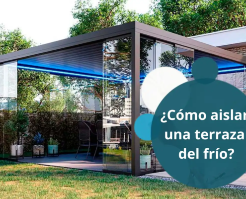 Cómo aislar una terraza del frio