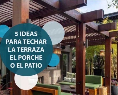 ideas para techado de terrazas, porche o patio