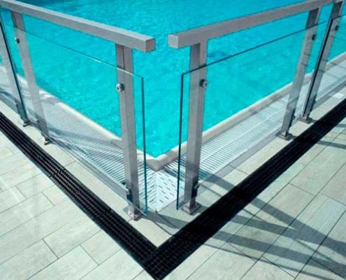 barandillas de cristal