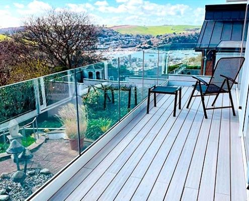 barandillas de cristal para terraza