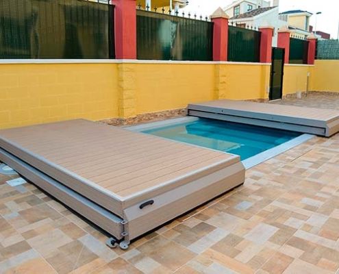 cubierta para piscinas